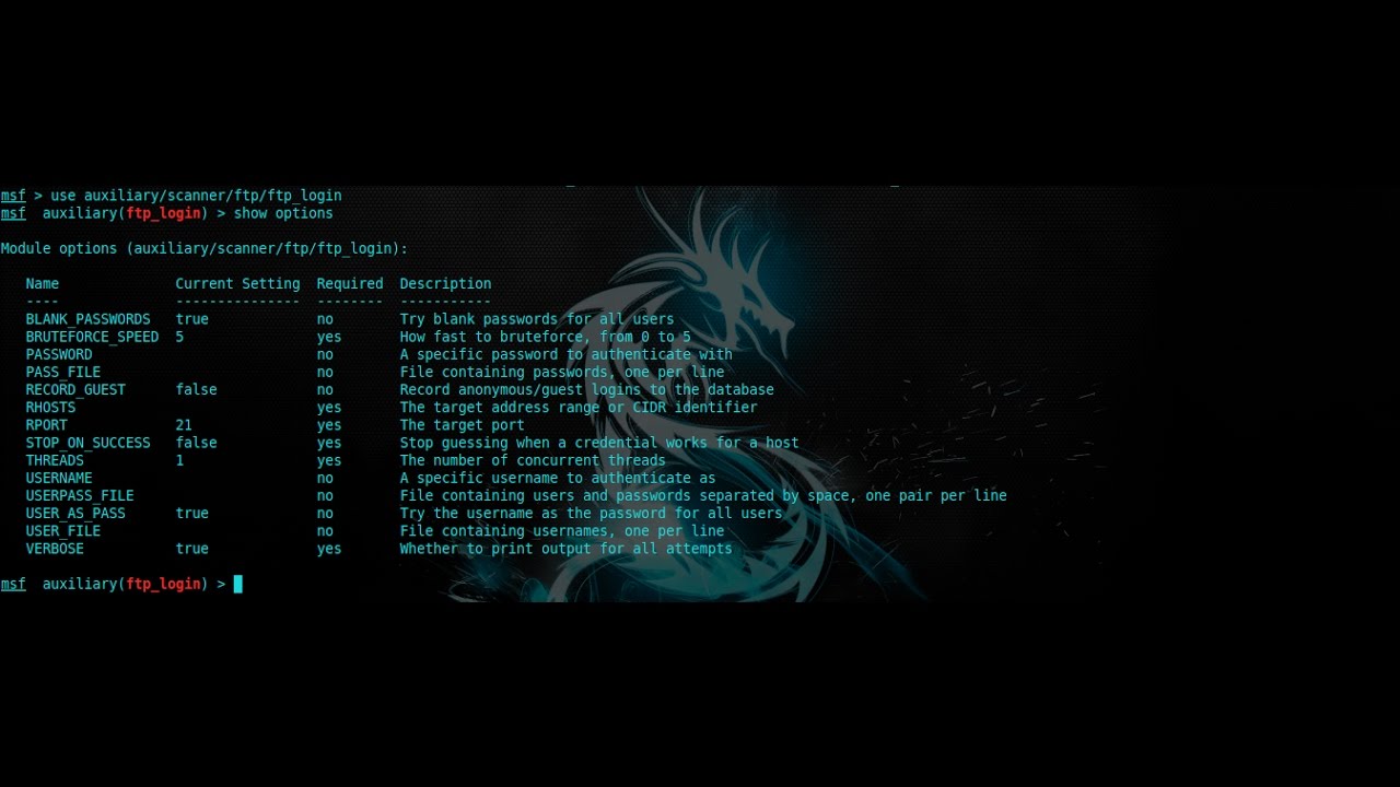 File Transfer Protocol - Kali linux 2018.2