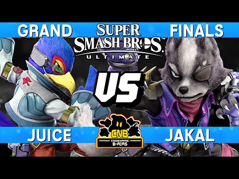Smash Ultimate Tournament Grand Finals - Juice (Falco) vs Jakal (Wolf) - CNB 207
