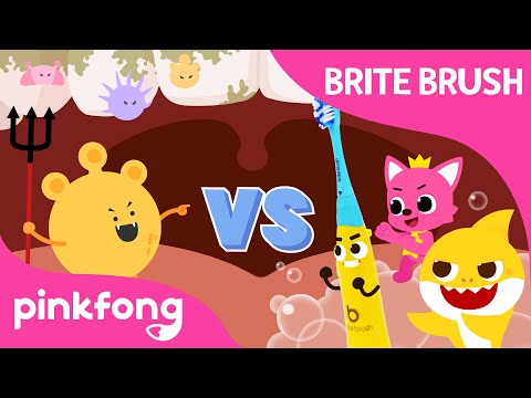 ベビーシャークダンス with BriteBrush™️｜健康習慣のうた｜子どものためのピンポンのうた (Baby Shark Dance with BriteBrush™️ | Healthy Habit Songs | Pinkfong Songs for Children)