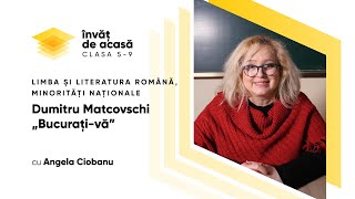 "Dumitru Matcovschi „Bucurați vă”;"