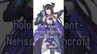 【イラストメイキング】Nerissa Ravencroftさん　#イラストメイキング 　#hololiveenglish # #イラスト