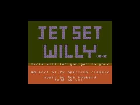 ATARI XL / XE =+ JET SET WILLY - VBXE Version