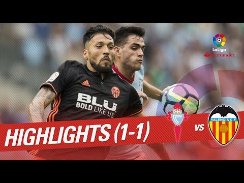 Highlights RC Celta vs Valencia CF (1-1)
