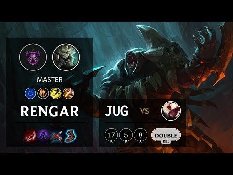 Rengar Jungle vs Lee Sin - EUW Master Patch 10.7