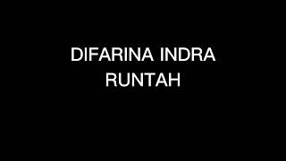 Download lagu RUNTAH// DIFARINA INDRA, BESERTA LIRIKNYA mp3