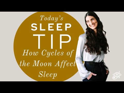 How the Cycles of the Moon Affect Sleep - Dr. Dyan's Sleep Tip