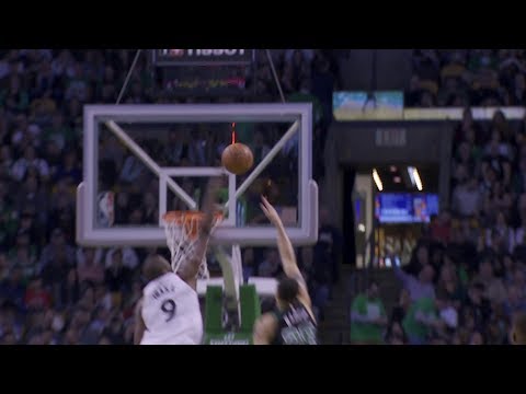 Raptors Highlights: Ibaka Blocks Nader - March 31, 2018