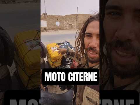 on a transformé une moto eb camion citerne