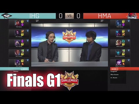 Illuminar Honor Gaming vs HUMA | Game 1 Finals S6 EU CS Spring 2016 Qualifier | IHG vs HMA G1