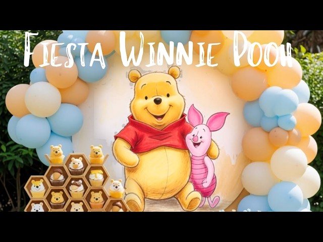 Vídeo relacionado con Unique Disney Winnie The Pooh - Vajilla para fiestas, servilletas de almuerzo, platos de cena y postre, ideal para fiestas temáticas, cumpleaños de niños y Halloween, con licencia oficial de Unique