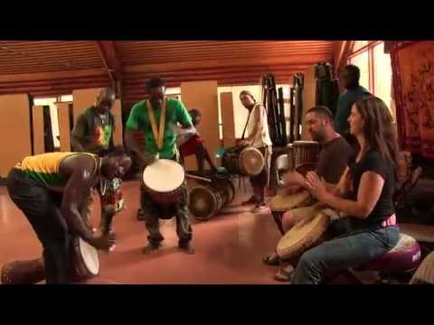 Fode Bangoura and Amara Mansare at Camp Fareta 2013