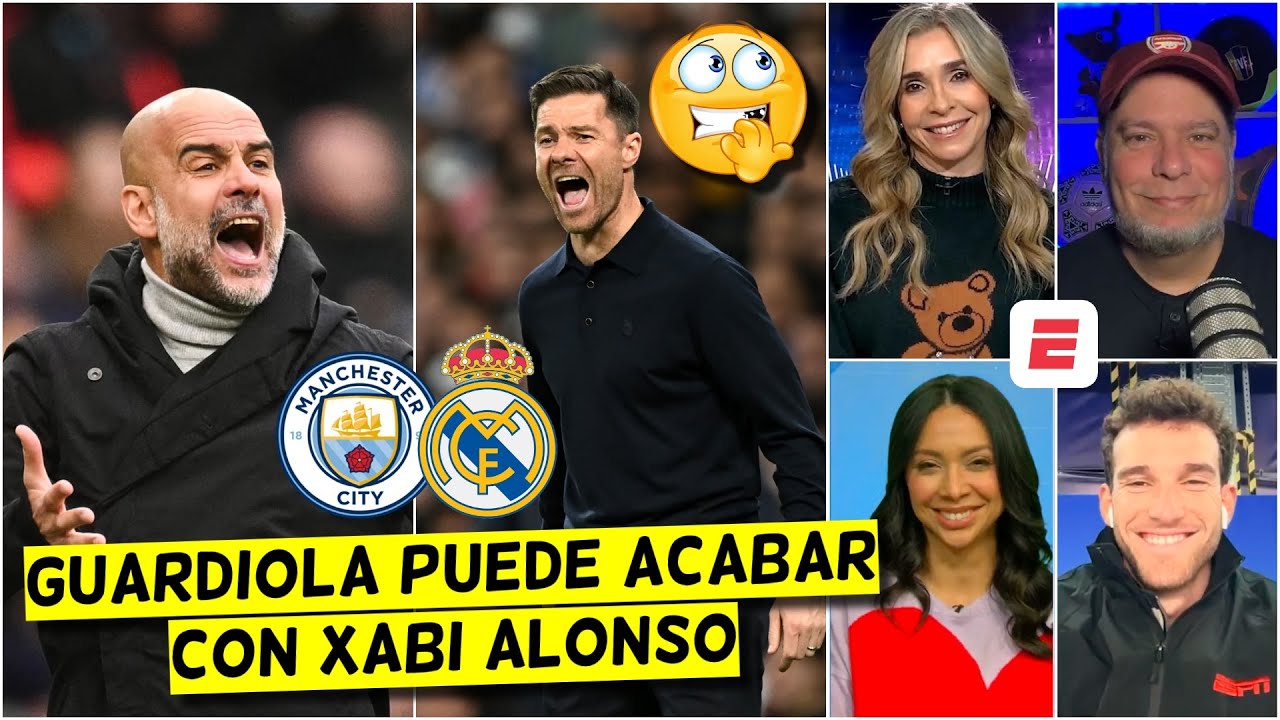 GUARDIOLA puede propinarle la ÚLTIMA DERROTA a XABI ALONSO con el REAL MADRID en CHAMPIONS LEAGUE