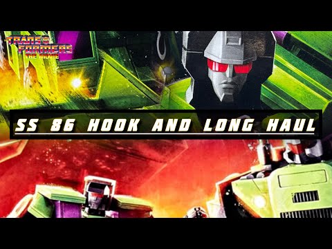 Transformers Studio Series 86 The Movie Commander Class Hook & Long Haul 4K video review.