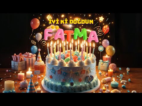 İyi Ki Doğdun FATMA🌟 Mutlu Yıllar Doğum Günün Kutlu Olsun