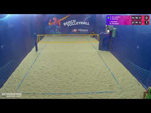 10:30 D. Svyrydenko / V. Antoniuk - I. Horiaiev / M. Horobets 15.08.2022 | Winners Beach Volleyball
