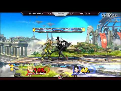 VS Weekly 2/11/15 - Losers Finals - NickRiddle (ZSS) vs Xaltis (Bayonetta) - Smash 4