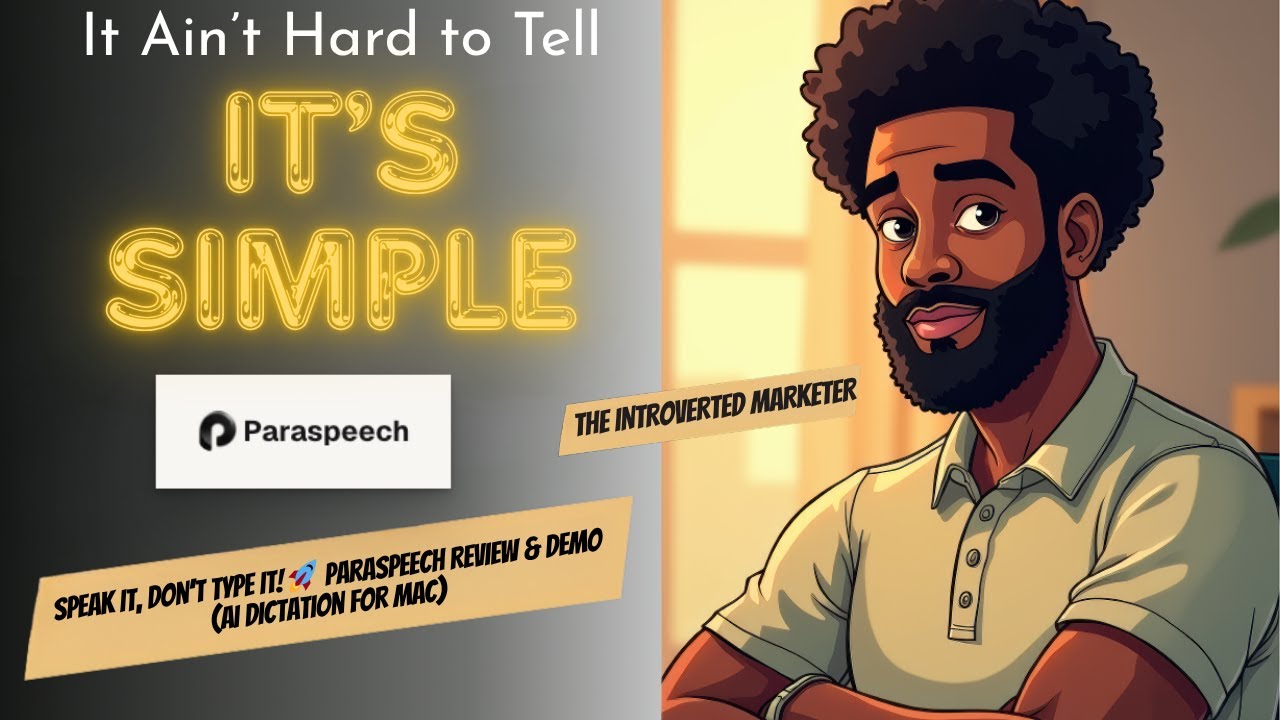 Speak It, Don’t Type It! 🚀 ParaSpeech Review &amp; Demo (AI Dictation for Mac)