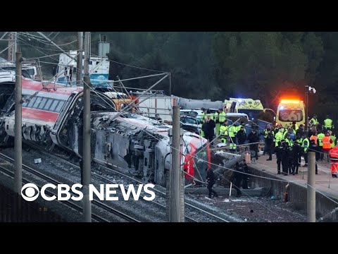 High-speed train crash in Spain catapulted passengers through windows, killed dozens