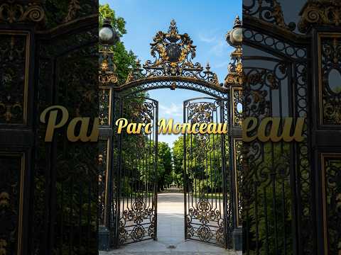 PARC MONCEAU Paris Walking Tour