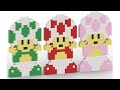 How To Make A Retro Lego SMB Toad From Super Mario Bros