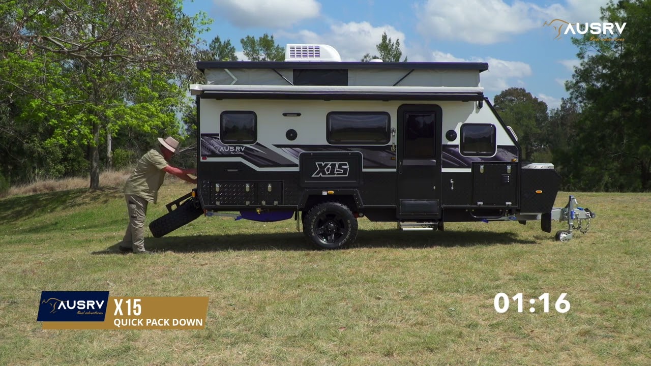 Quick Pack Down: AUSRV X15 Overland Travel Trailer