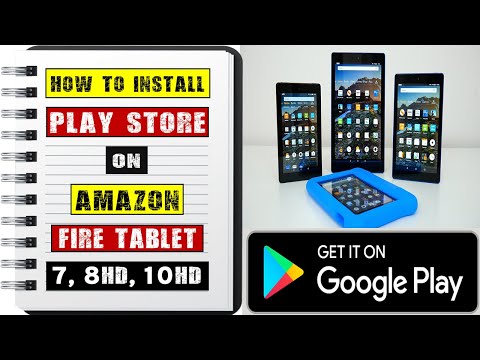 HOW TO INSTALL GOOGLE PLAY STORE ON AMAZON FIRE TABLET HD 10 2022 (ALL GENERATIONS)