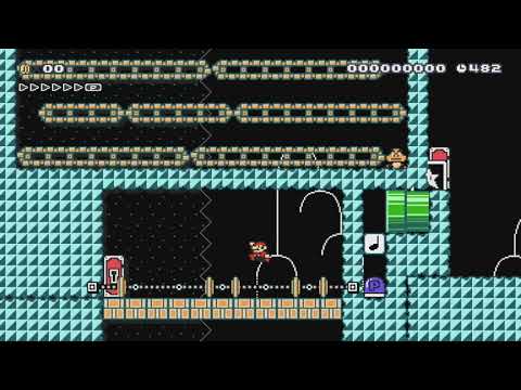 コインを取ってはいけないコース by Min_56616 - Super Mario Maker - No Commentary 1bk