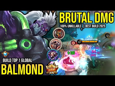 BALMOND BEST BUILD 2025 | BUILD TOP 1 GLOBAL BALMOND GAMEPLAY | MOBILE LEGENDS✓