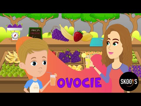 Ovocie - učíme sa spoznávať ovocie | Video pre deti | Skooys