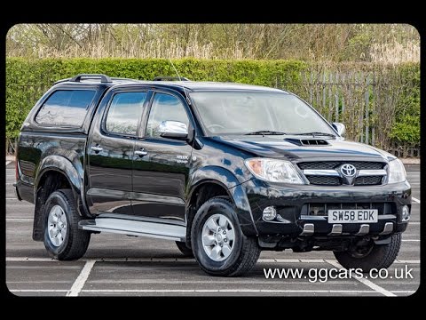 2008 58 TOYOTA HILUX HL3 Double Cab Pick Up 3 0 D 4D 4WD Auto Trailer edit