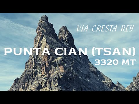 Punta Cian (Tsan) - 3320 mt - Via cresta Rey da Torgnon per il bivacco Rivolta (AO) 4K