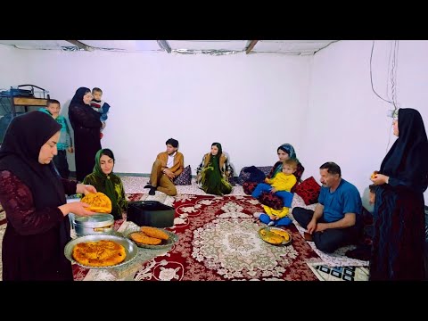 "Celebrating Ibrahim's New Home: Traditional Cake Baking & Family Festivities"