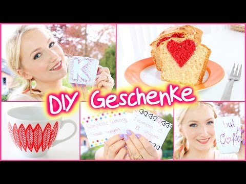 DIY GESCHENK IDEEN - MUTTERTAG / Geburtstag - EINFACH & GÜNSTIG Video