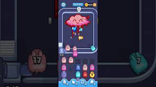 Pixel Flow — level 1175 (pink cloud and hearts rain)