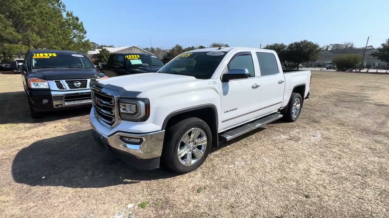 Here's a 2017 GMC Sierra SLT Crew Cab | GMC Trucks ...