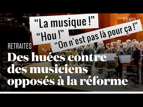Retraites : l'Orchestre national hué à Lyon et à Lille pour sa prise de position contre la réforme