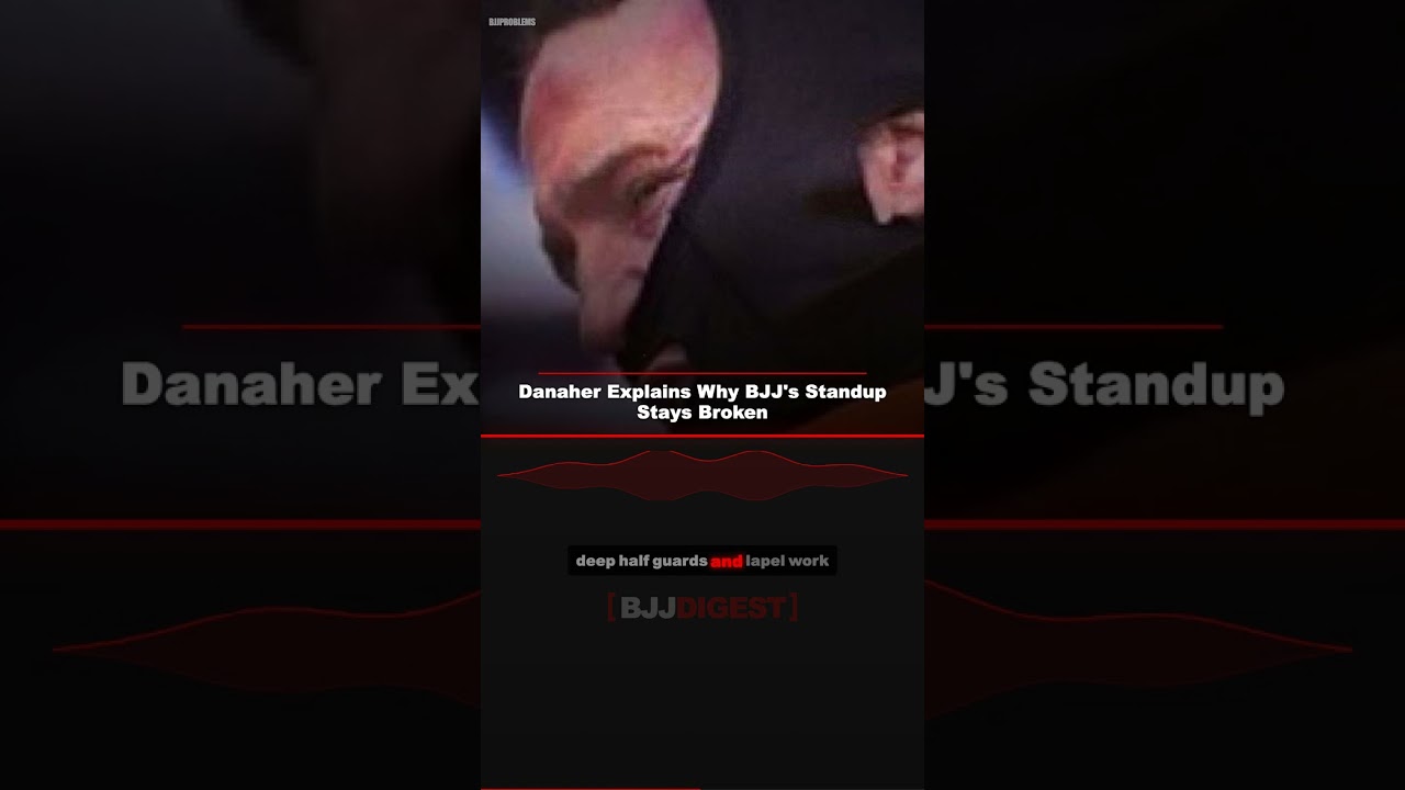Danaher Explains Why BJJ's Standup Stays Broken #Shorts