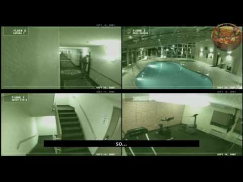 Ghost Screaming in Haunted Hotel