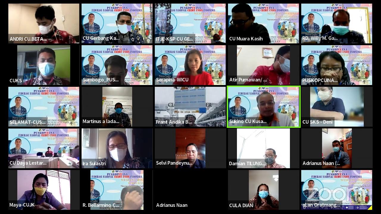 Webinar Sharing Pemberdayaan