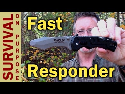 EDC Emergency Rescue Knife - Schrade SCH911