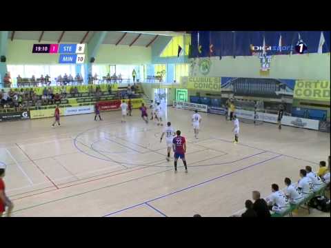 Steaua București - HCM Minaur 29-29 (prima repriză)