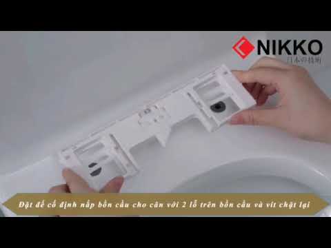 Nắp bồn cầu thông minh tự rửa Nikko P6001