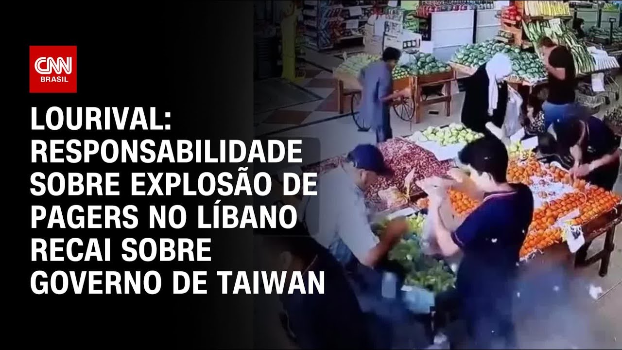 Lourival: Responsabilidade sobre explosão de pagers no Líbano recai sobre governo de Taiwan | WW