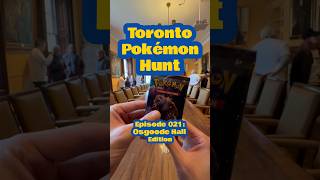 Ripping packs in Osgoode Hall. Door Open Toronto style.