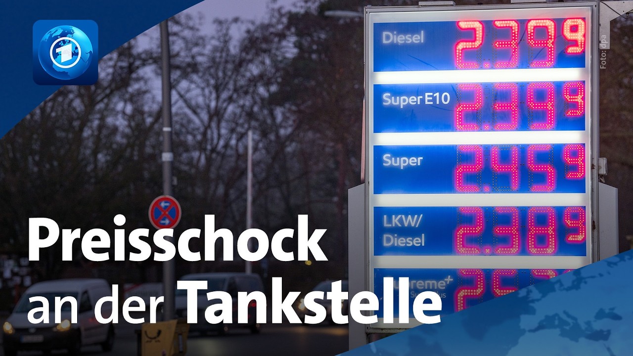 🌍 tagesschau 20 Uhr & tagesschau24 Top-Thema, 5.3.2026 | Benzinpreisschock: Irankrieg und die Folgen