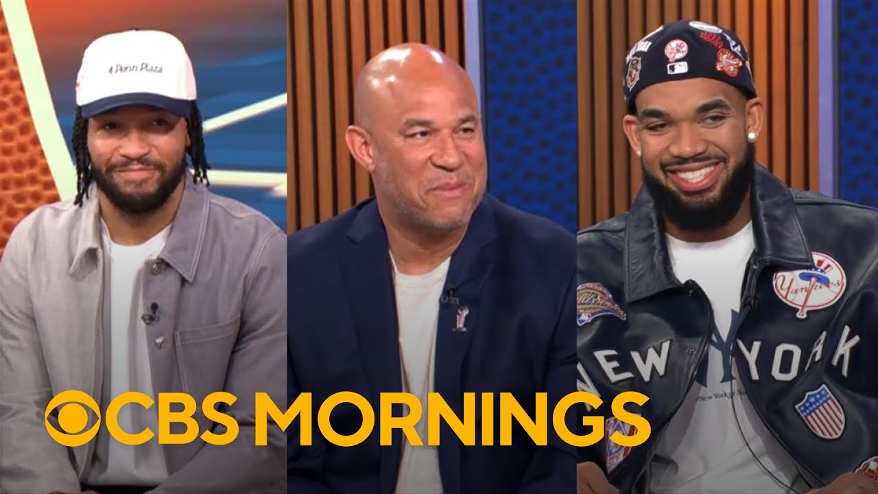 Jalen and Rick Brunson, Karl-Anthony Towns talk journey to Knicks championship win