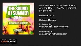 Valentino Sky feat Linda Gambino - Are You Real Or Are You Chemical (Original Mix)