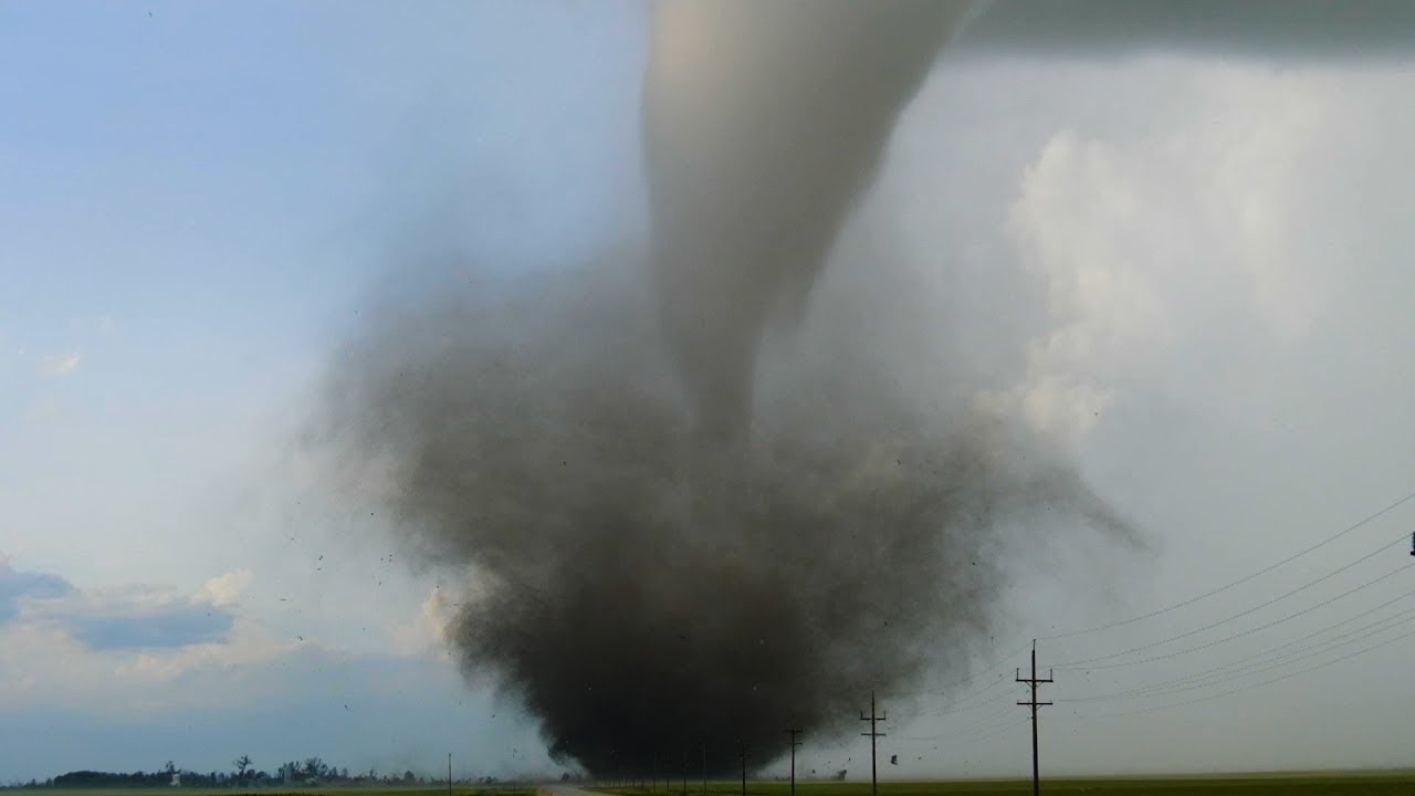 TORNADO Timelapse FULL Life-Cycle (Tornado genesis to Tornado death)