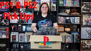 PlayStation 1 and PlayStation 2 Video Game Pick Ups (Amazing PS1 and PS2 Score!)