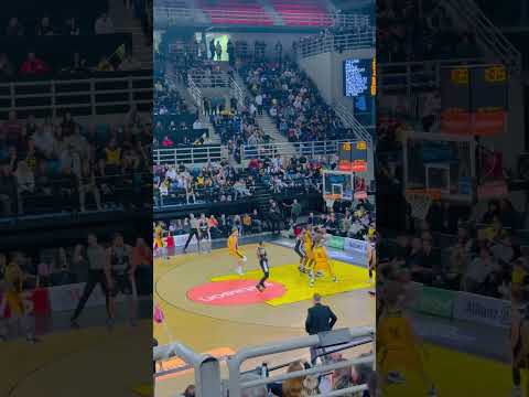 AEK - ΠAOK 💛🖤 #aek #superleaguegreece #aekathens #basketball #fans #ultras #aekbc